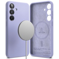 Калъф Ringke Silicone Magnetic Magsafe - Samsung Galaxy S25+ Plus, Lavender