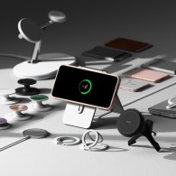 Калъф Ringke Silicone Magnetic Magsafe - Samsung Galaxy S25+ Plus, Pink Sand