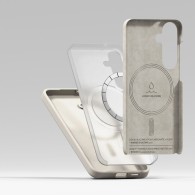 Калъф Ringke Silicone Magnetic Magsafe - Samsung Galaxy S25+ Plus, Stone