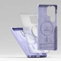 Калъф Ringke Silicone Magnetic Magsafe - Samsung Galaxy S25 Ultra, Lavender
