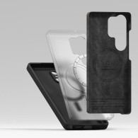 Калъф Ringke Silicone Magnetic Magsafe - Samsung Galaxy S25 Ultra, Black