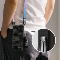 Калъф Ringke Fusion X - Samsung Galaxy S25+ Plus, Camo Black