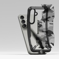 Калъф Ringke Fusion X - Samsung Galaxy S25+ Plus, Camo Black