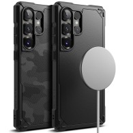Калъф Ringke Rugged Gear Magnetic Magsafe - Samsung Galaxy S25 Ultra, Black