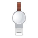Безжично зарядно Baseus Dotter mini Qi 2.5W за Apple Watch, Бял