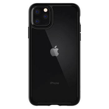 Spigen Ultra Hybrid хибриден кейс с най-висока степен на защита за iPhone 11 Pro Max Matte Black