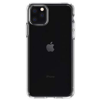 Spigen Liquid Crystal тънък силиконов (TPU) калъф за iPhone 11 Pro Max, Crystal Clear