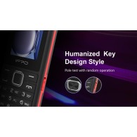 Мобилен телефон IPRO A33+БГ МЕНЮ /2G/32+32MB/2.4inch/0.08MP/2500mAh/Dual Sim/ДвоенФенер - Черен