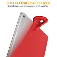 Калъф TECH-PROTECT SMARTCASE за Apple iPad 9,7 2017/2018, Червен