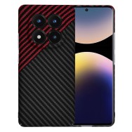 Калъф Techsuit - Carbonite FiberShell - Xiaomi Redmi Note 14 Pro+ 5G - Red Vortex
