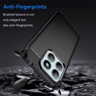 Калъф Techsuit - Carbon Silicone - Honor X8c - Black