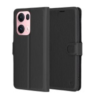 Калъф Techsuit - Leather Folio - Oppo Reno13 Pro - Black