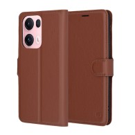 Калъф Techsuit - Leather Folio - Oppo Reno13 Pro - Brown