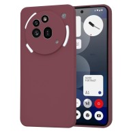 Калъф Techsuit - SoftFlex - Nothing Phone (3a) Pro - Plum Red