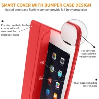 Калъф TECH-PROTECT SMARTCASE за Apple iPad Mini 4, Червен