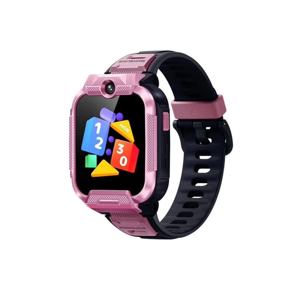 Смарт часовник Xiaomi Mibro Kids Watch Z5, Камера, сим слот 4G Wifi, SOS Button, Waterproof, Pink