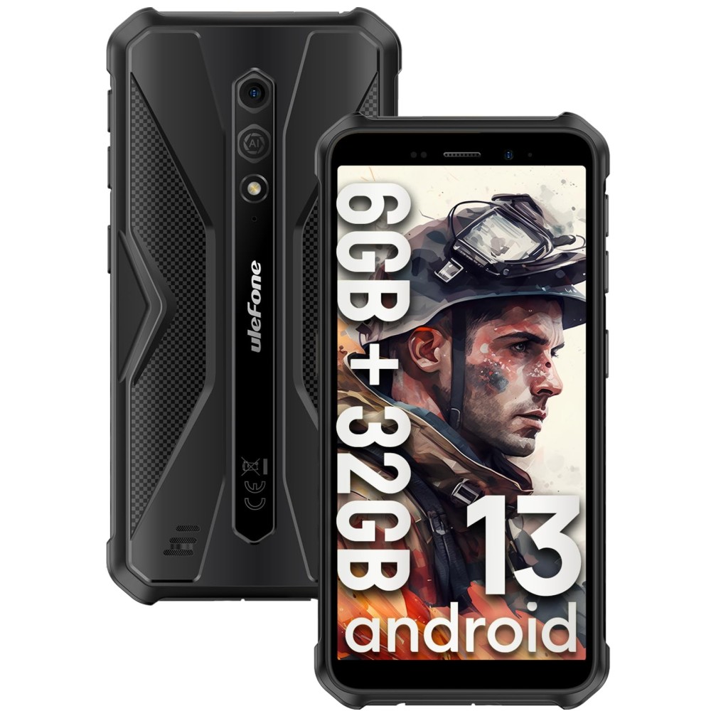 Смартфон Ulefone Armor X12, 32GB, 3GB, All Black