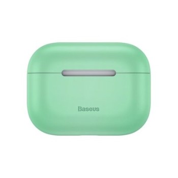 Baseus Silica Gel Case Protector за Apple Airpods Pro, Зелен