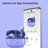 Слушалки Realme Buds T200 Lite, Wireless in-Ear Earbuds, Bluetooth, Aurora Purple