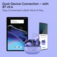 Слушалки Realme Buds T200 Lite, Wireless in-Ear Earbuds, Bluetooth, Aurora Purple