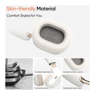 Слушалки Realme Techlife Studio H1, Ear Over Wireless, 360° Spatial Audio, Bluetooth, White