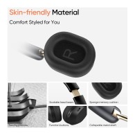 Слушалки Realme Techlife Studio H1, Ear Over Wireless, 360° Spatial Audio, Bluetooth, Black