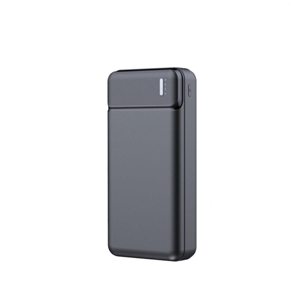 Външна батерия  Techsuit - Power Bank (PB-N2) - Dual USB, LED Lights for Power State, 20000mAh - Black