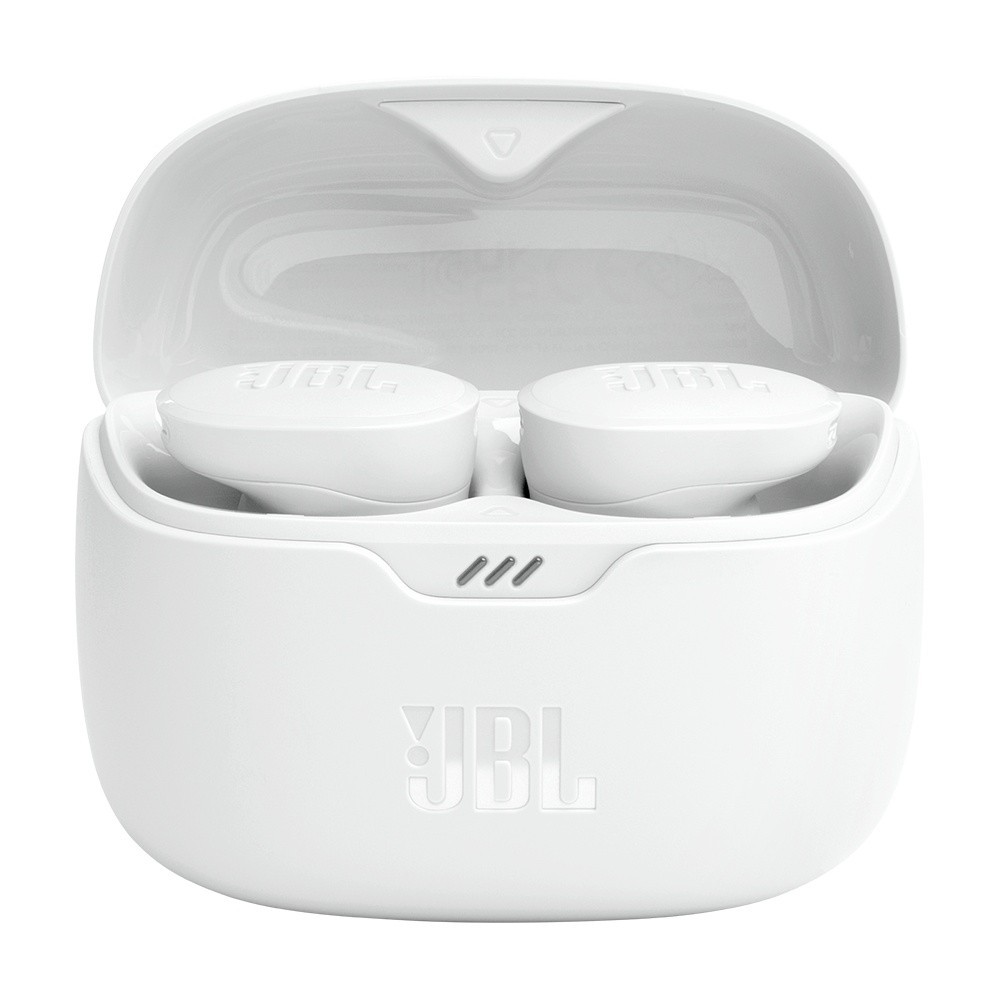 Bluetooth Слушалки JBL - Wireless Earbuds (Tune Buds) - Bluetooth 5.3, True Wireless, Microphone, Noise Cancelling, IP54 - White