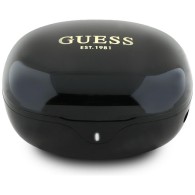 Bluetooth Слушалки Guess - Wireless Earbuds Flat Classic Logo Electroplated  Bluetooth 5.4, TWS, Microphone, 300mAh - Black