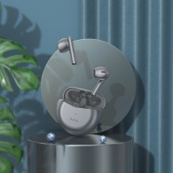 Bluetooth Слушалки Acefast - Wireless Earbuds  Bluetooth 5.3, AI Call Noise Reduction, Digital Display, 480mAh - Purple