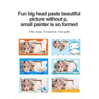 Детски фотоапарат с моментално принтиране fixGuard M300 , Printing camera, 1080P HD (Розов)