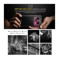 Смартфон Ulefone Armor 25T Pro Thermal, 6.78", 6GB RAM, 256GB, 5G, IP68/IP69K, черен