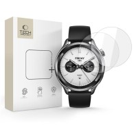 Стъклен протектор Tech-protect Glass Fit+ 2-pack, Xiaomi Watch S4, Clear
