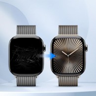 Стъклен протектор Tech-protect Hydro Flex+ 2-pack, Huawei Watch Fit 3 / 4, Clear