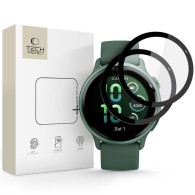 Tech-protect Glass Flex+ 2-pack, Garmin Vivoactive 6, Black