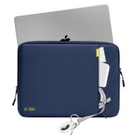 Чанта за лаптоп Tech-protect Defender Laptop 15-16, Navy Blue