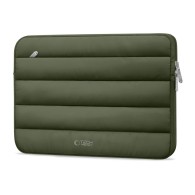 Чанта за лаптоп Tech-protect Fluffy Laptop 13"-14" Army Green
