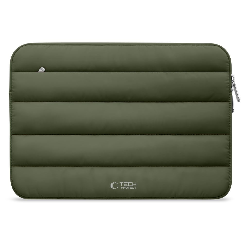 Чанта за лаптоп Tech-protect Fluffy Laptop 13"-14" Army Green
