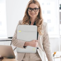 Чанта за лаптоп Tech-protect Defender Laptop 15"-16" Crayon Grey