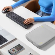 Чанта за лаптоп Tech-protect Defender Laptop 15"-16" Crayon Grey