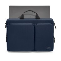 Чанта за лаптоп Tech-protect Defender Bag Laptop 17" Navy Blue