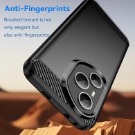 Techsuit - Carbon Silicone - Honor 400 Pro - Black