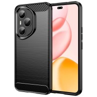 Techsuit - Carbon Silicone - Honor 400 Pro - Black