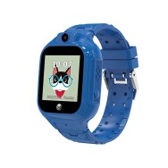 Детски Часовник Smartwatch Forever  KW-320, GPS, WiFi, Kids See Me! 3, Blue