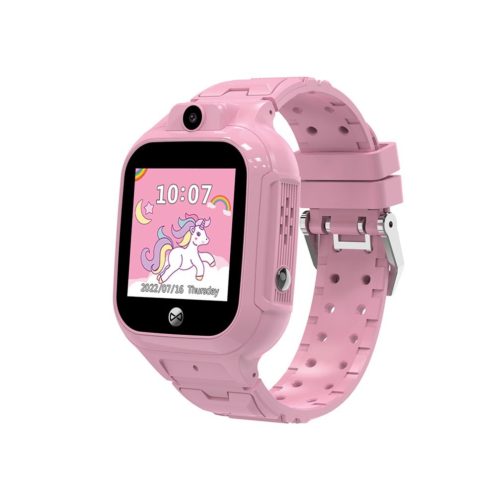 Детски Часовник Smartwatch Forever  KW-320, GPS, WiFi, Kids See Me! 3, Pink