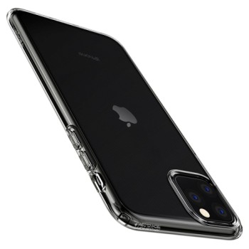 Spigen Liquid Crystal тънък силиконов (TPU) калъф за Apple iPhone 11 Pro, Crystal Clear
