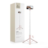 Селфи стик и Трипод Tech-Protect L09S, Bluetooth, Selfie Stick Tripod, Pink