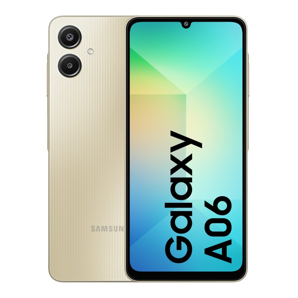 Смартфон Samsung Galaxy A06, 64GB, 4GB RAM, 4G, Gold