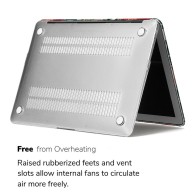 Калъф TECH-PROTECT SMARTSHELL за Macbook Air 13, Tropical Plants