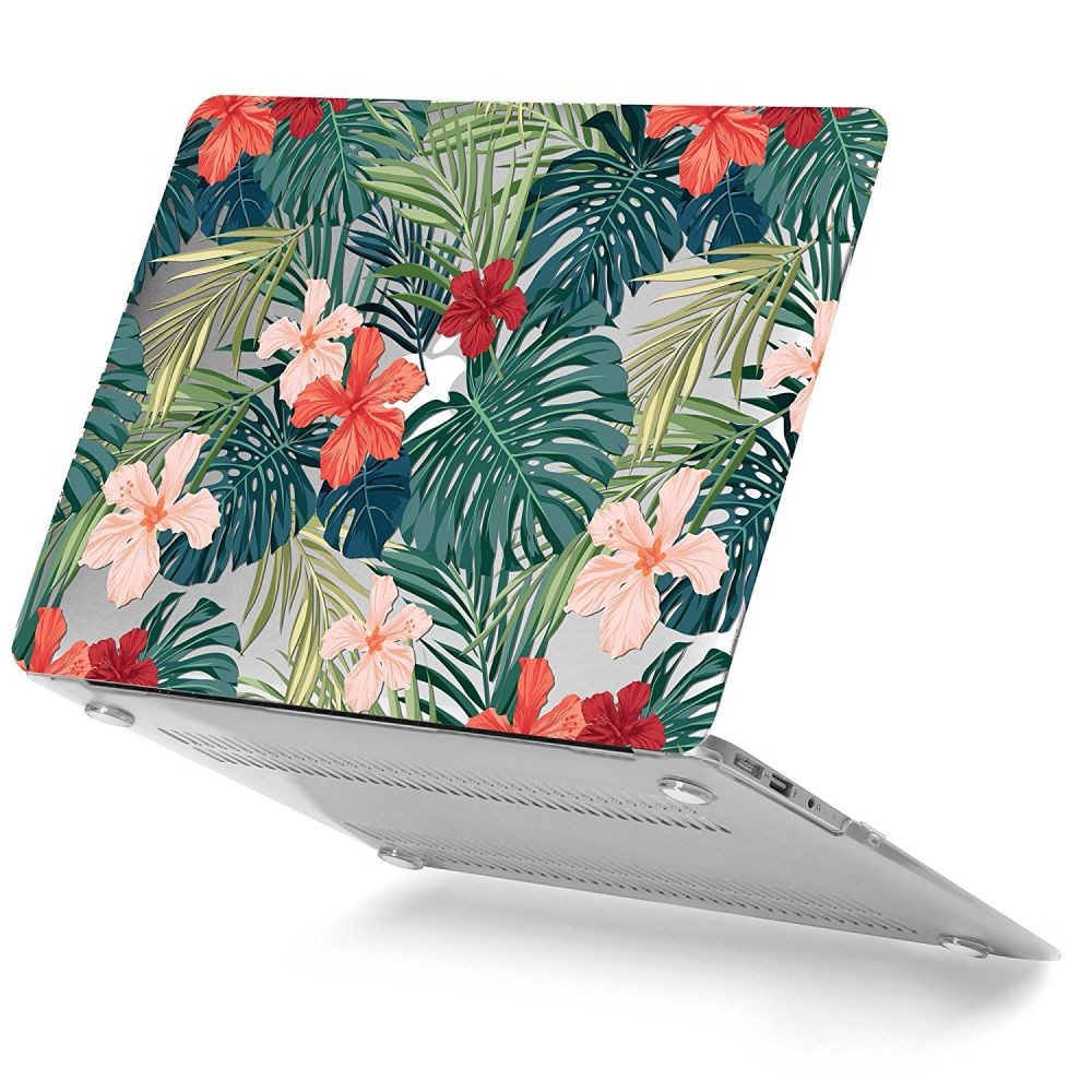 Калъф TECH-PROTECT SMARTSHELL за Macbook Air 13, Tropical Plants